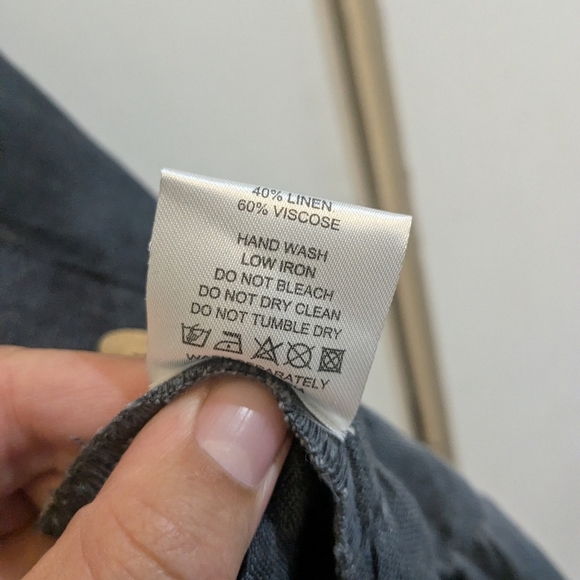 NWT Crosstree Lane Linen Jacket Lagenlook - Picture 5 of 7